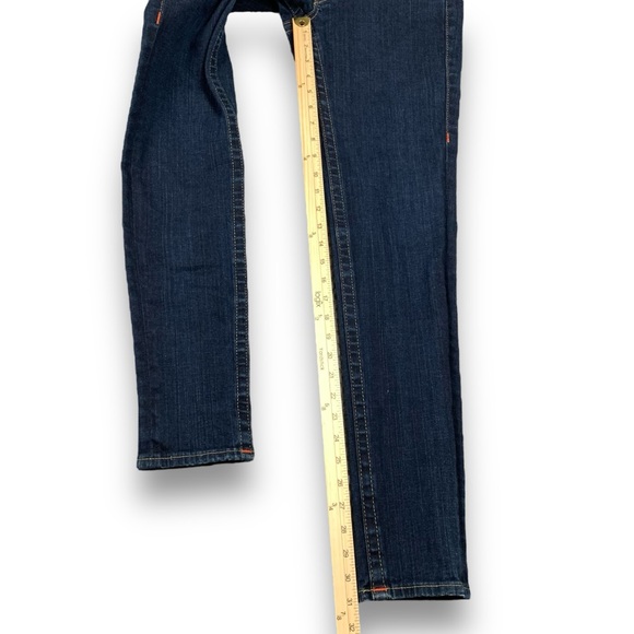 True Religion STELLA Jeans Size 27 Skinny‎ Low Rise Blue Denim (Actual 30x31) - Picture 14 of 15